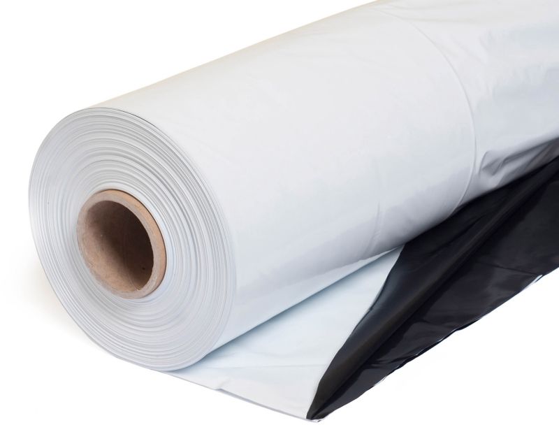 Folia kiszonkarska pryzmowa 6 x 33 m czarno-biała