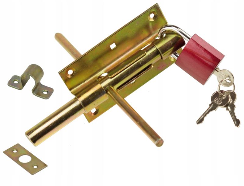 Zasuwa FEINZ Zasuwka Dwustronna Do Furtki Drzwi Ocynk 1 szt.