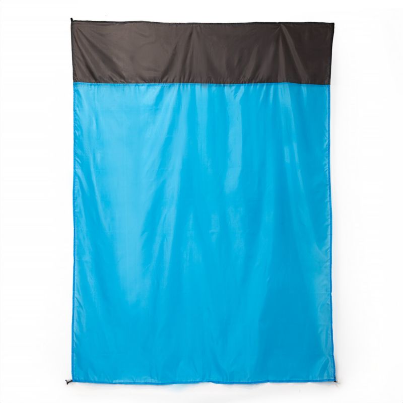 Mata plażowa Be-active.pl piknikowa wodoodporna niebieska 140x200 1szt