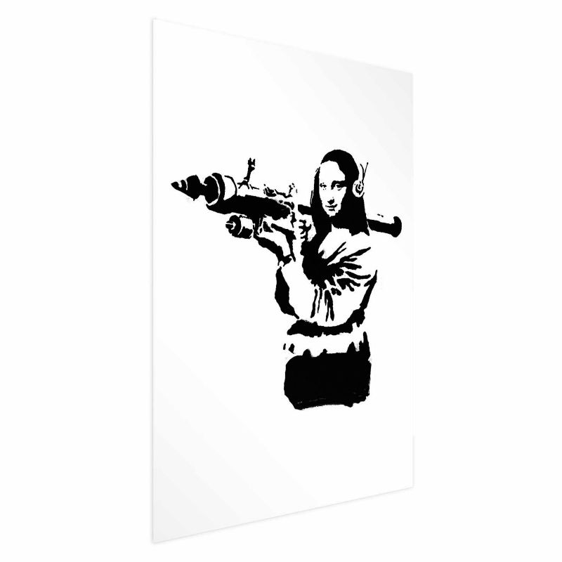 Plakat Artgeist Banksy Mona Lisa 21x30 cm bez ramy 1 szt