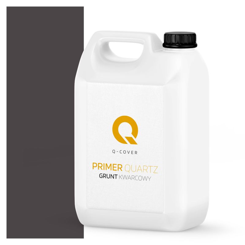 Grunt Kwarcowy pod Tynk Mozaikowy Q-Cover Brązowy ciemny M83 3KG