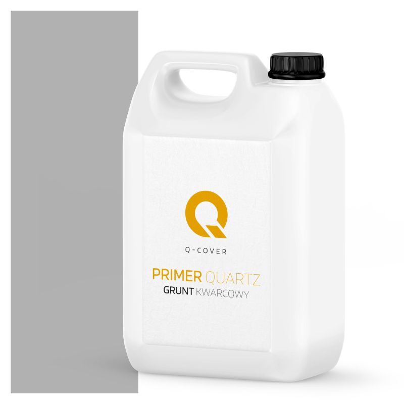 Grunt Kwarcowy pod Tynk Mozaikowy Q-Cover Szary M34 3KG