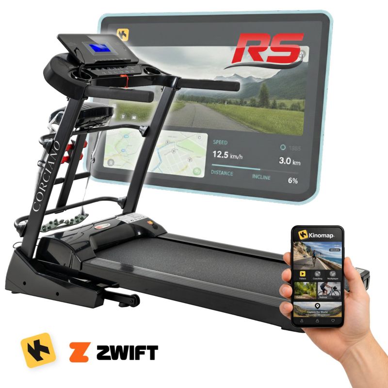 Bieżnia Corciano elektryczna Vigo RS Elektryczna zmiana kąta 150kg 20km/h 1szt.