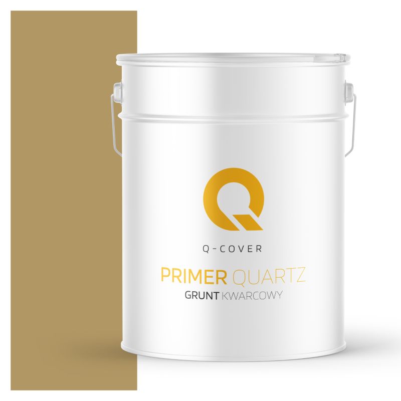 Grunt Kwarcowy pod Tynk Mozaikowy Q-Cover Brązowy M62 15KG