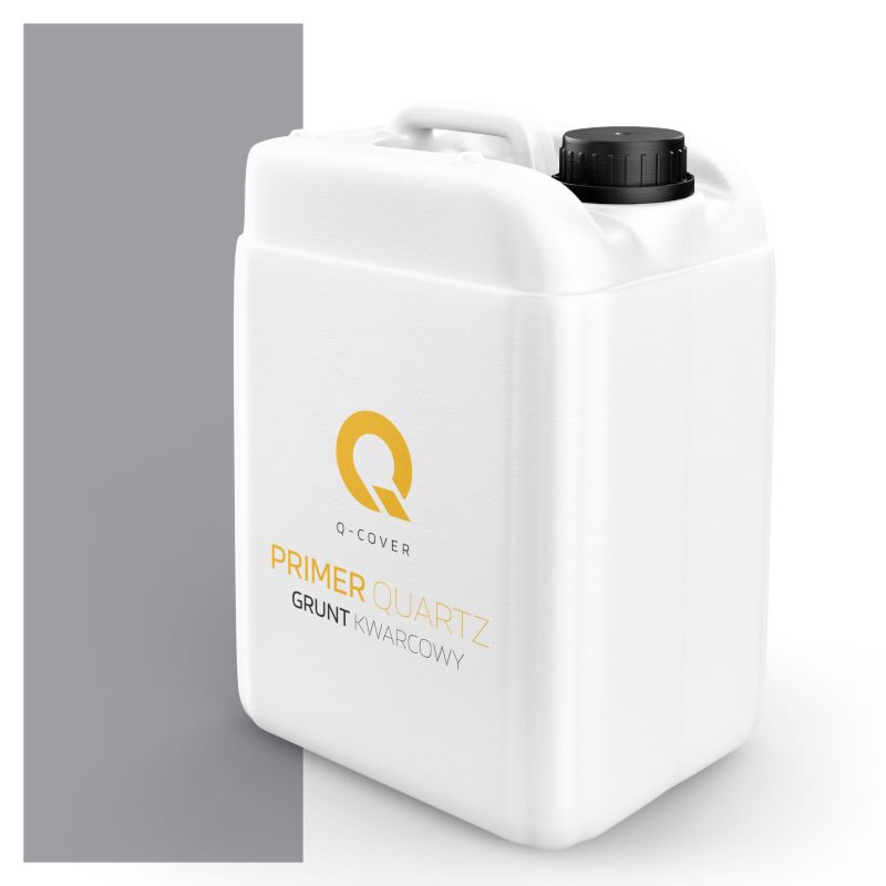Grunt Kwarcowy pod Tynk Mozaikowy Q-Cover Szary M04 7.5KG