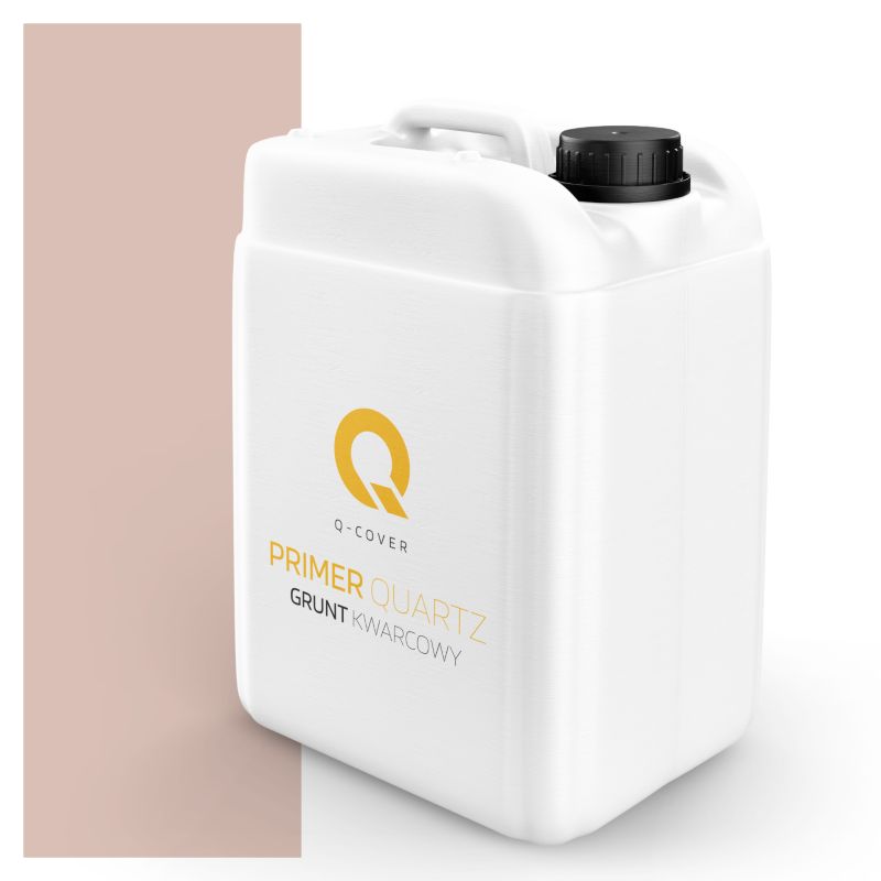 Grunt Kwarcowy pod Tynk Mozaikowy Q-Cover Brązowy M61 7.5KG
