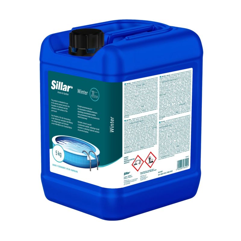 Hibernator do basenu, Sillar, środek zimujący, ochronny, przeciw osadom, w płynie, 5kg, 1szt