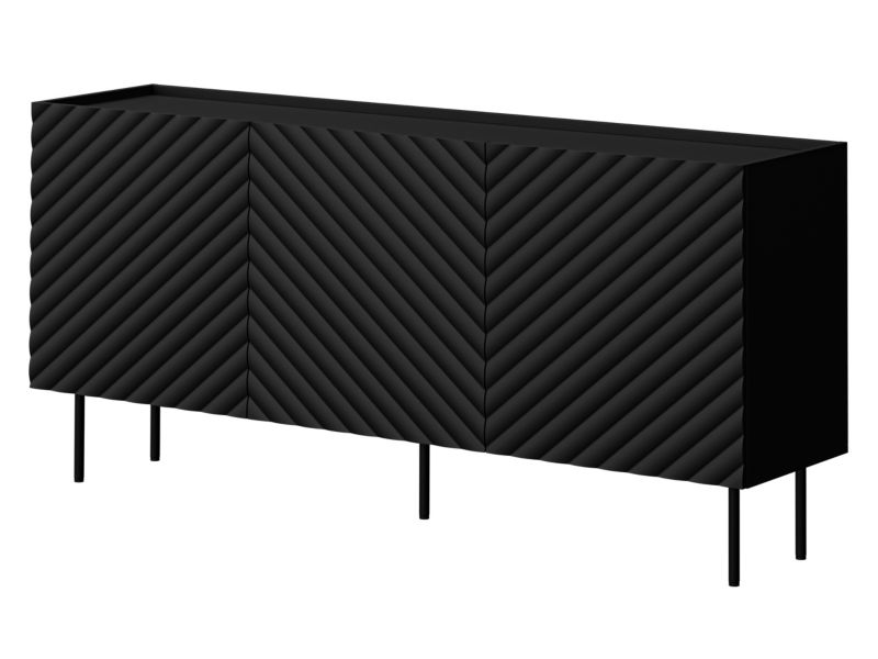 Komoda MIRJAN 24 Lucca 165 3D czarny 1 szt.