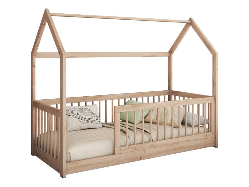 Łóżko dziecięce MIRJAN 24 Greta 80x180 buk 1 szt.