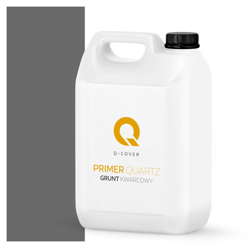 Grunt Kwarcowy pod Tynk Mozaikowy Q-Cover Szary ciemny M42 3KG