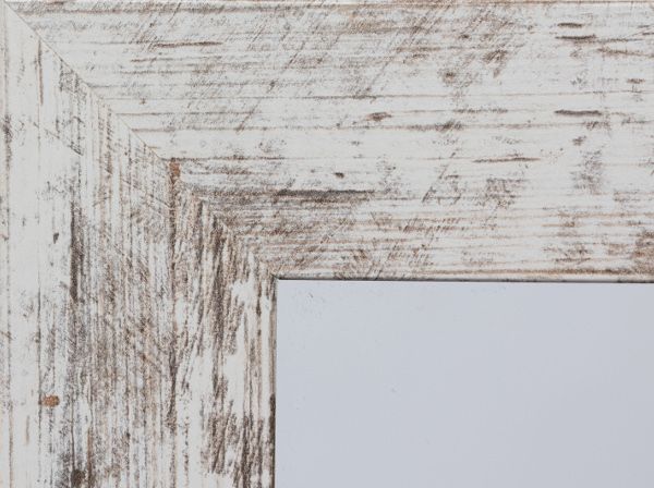 Lustro wiszące Profilmat 120x80 rama kolor shabby biały 1szt.