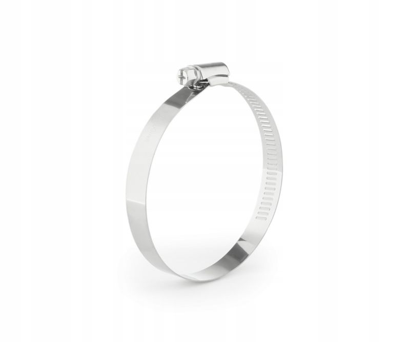 Opaska zaciskowa Polax ślimakowa "70-90" mm STAL NIERDZEWNA opak. 10 szt.