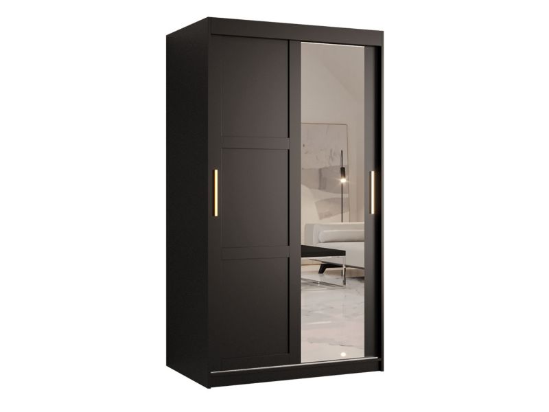 Szafa przesuwna MIRJAN 24 Ramiro 2 100 czarny 1 szt.