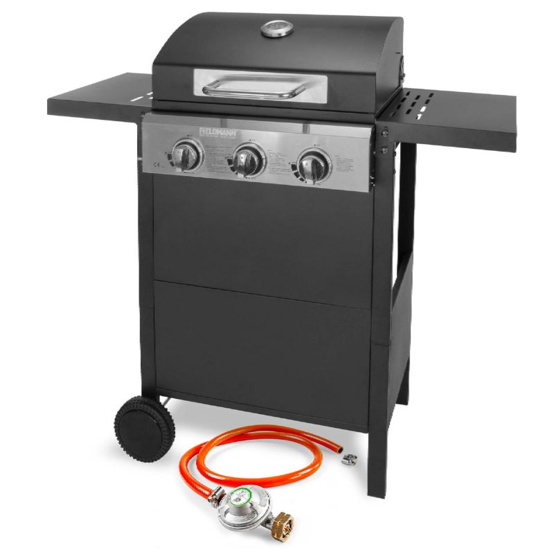 Grill Gazowy Fieldmann FZG 3003 3 Palniki Nierdzewny Kuta Stal 1SZT