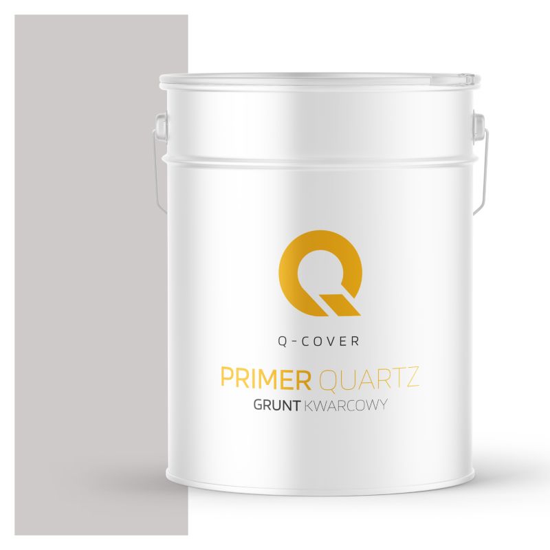 Grunt Kwarcowy pod Tynk Mozaikowy Q-Cover Szary jasny M31 15KG