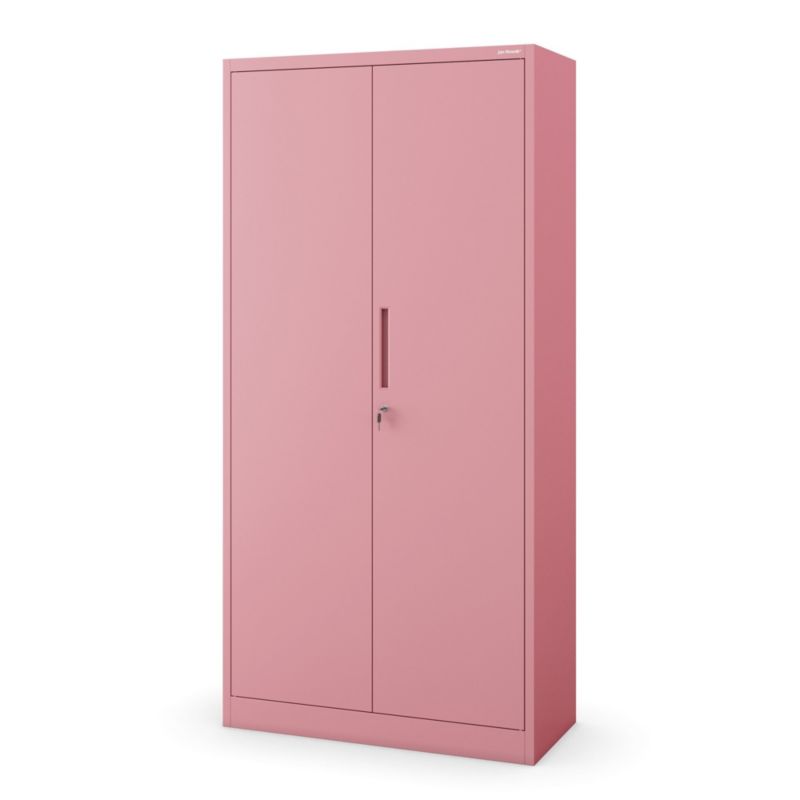 Szafa metalowa narzędziowa Jan Nowak Dawid 185x90x45 cm różowa 1 szt