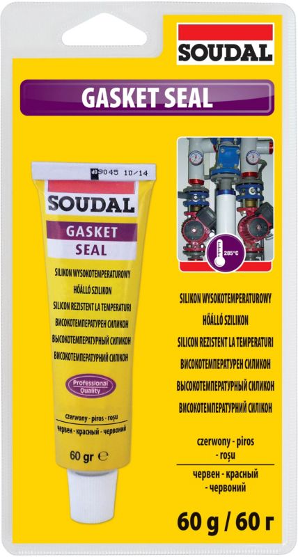 Uszczelniacz Soudal wysokotemperaturowy blister 60 g
