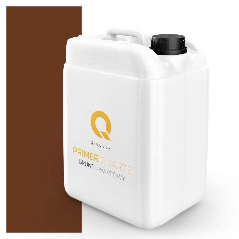 Grunt Kwarcowy pod Tynk Mozaikowy Q-Cover Brązowy M94 7.5KG