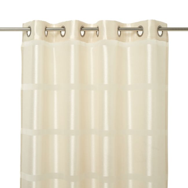 Firana GoodHome Dokkle 140 x 300 cm kremowa