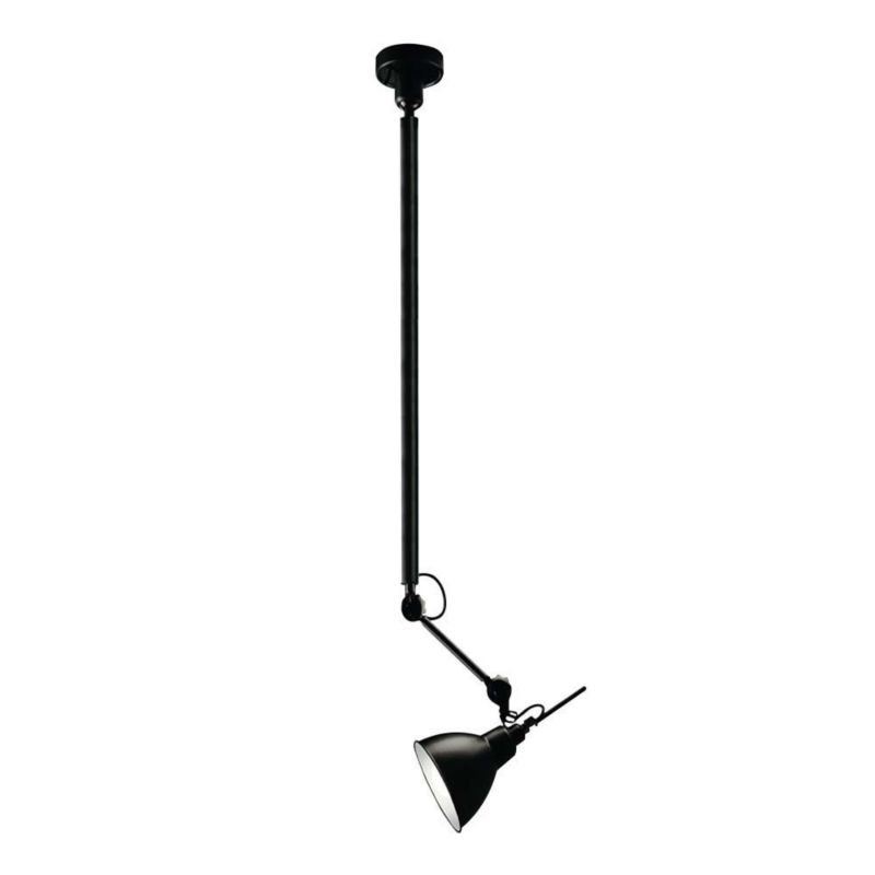 Lampa wisząca Shilo Daisen czarno-biała wym: 153 x 15 x 32 cm 1xE27 x 20W 1 szt.