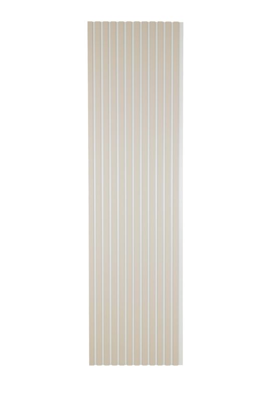 Lamele na Białej Płycie Ścienne SunWood 275x55cm Panel Dekoracyjny Kaszmir 1 szt.