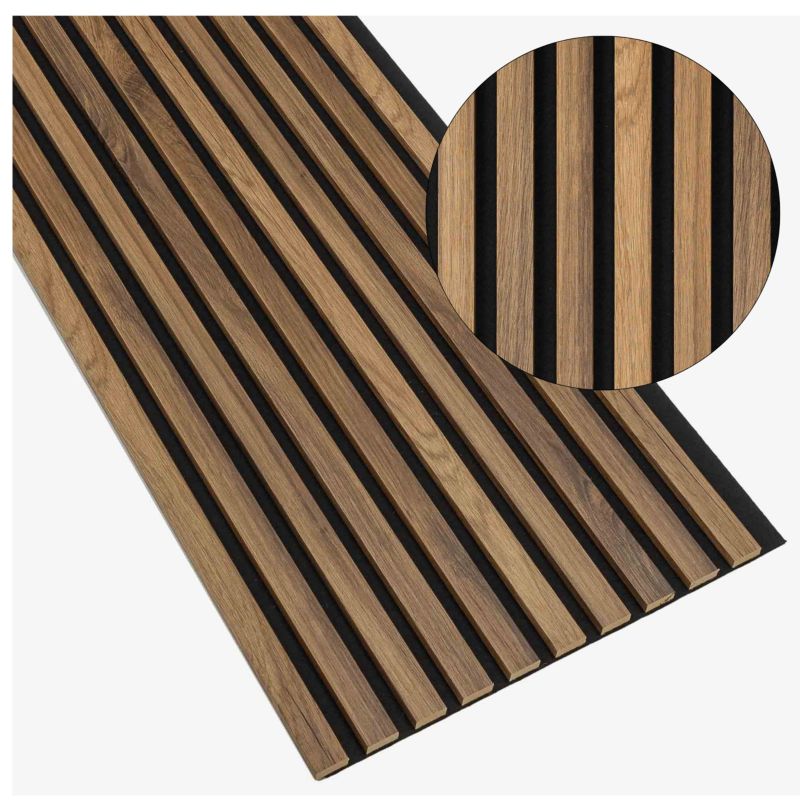 Lamele Ścienne na Płycie SunWood Panele Dąb Valencia 275x46cm 1 szt.