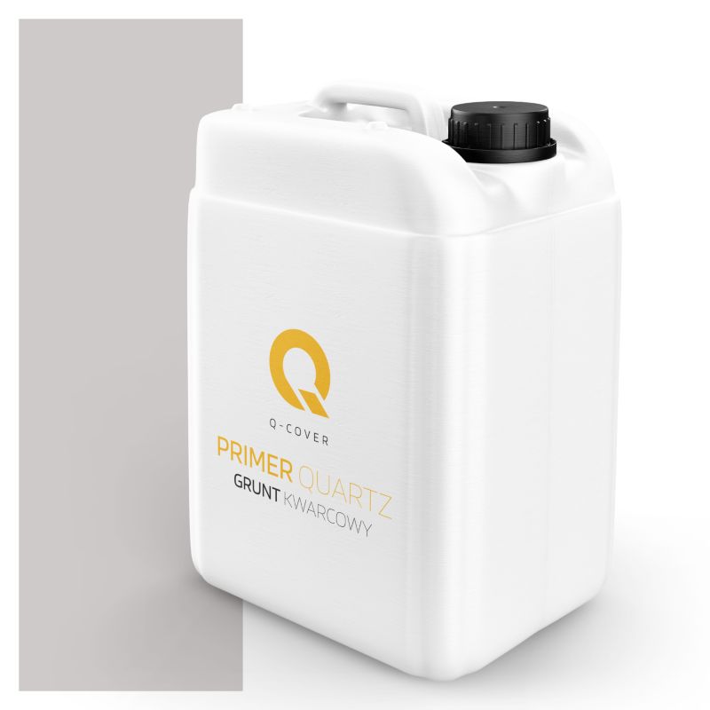 Grunt Kwarcowy pod Tynk Mozaikowy Q-Cover Szary jasny M31 7.5KG