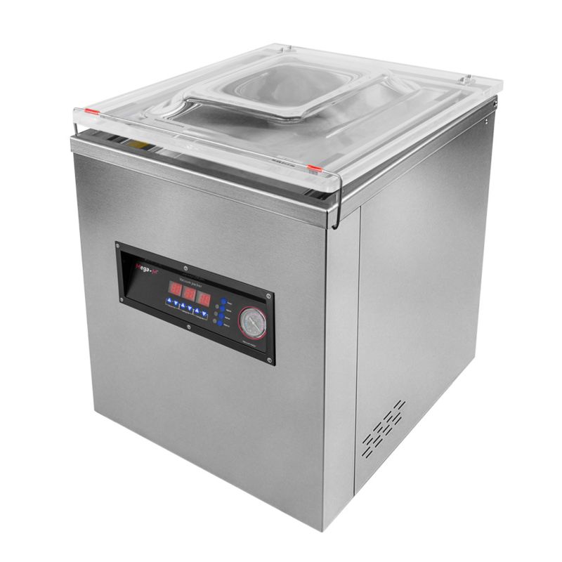 Zgrzewarka Mega-M próżniowa pakowarka do żywności 1-komorowa D50/1cm 20m3/h 2 listwy 1szt.