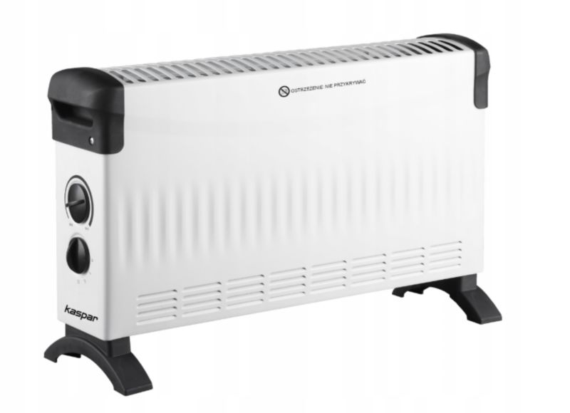 Grzejnik elektryczny Kaspar konwektorowy energooszczędny termostat 2000w 1 szt