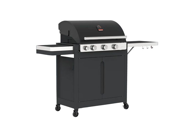 Grill gazowy Barbecook Stella 3201 14,6kw żeliwny ruszt czarny 1szt.