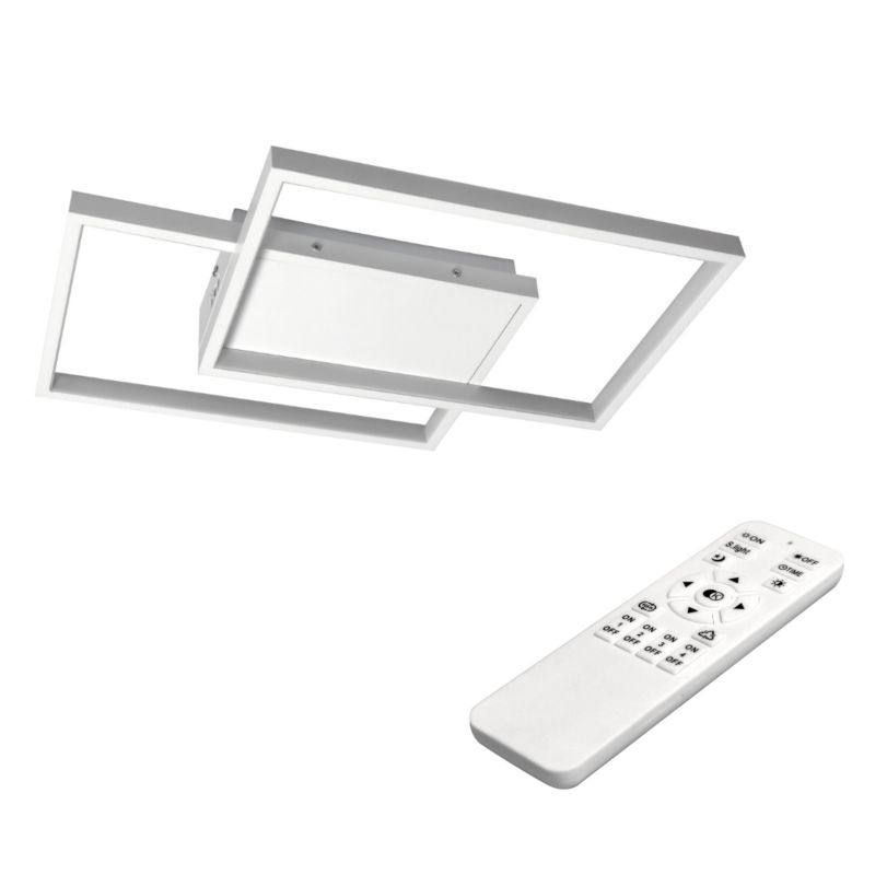 Żyrandol LED MasterLED Galaxis Polaris lampa sufitowa z pilotem 42x30x6 cm 45W biały 1 szt.