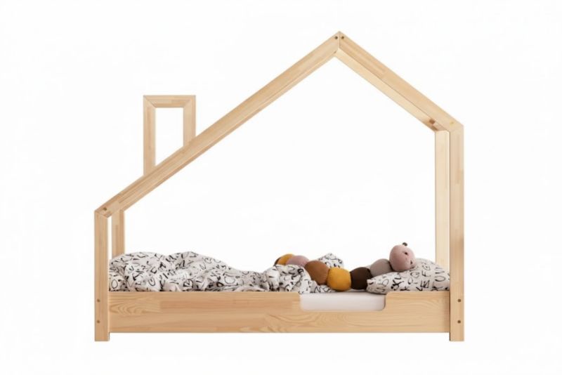 Łóżko dziecięce ADEKO Stolarnia LUNA C 80x180 sosna 1 szt.