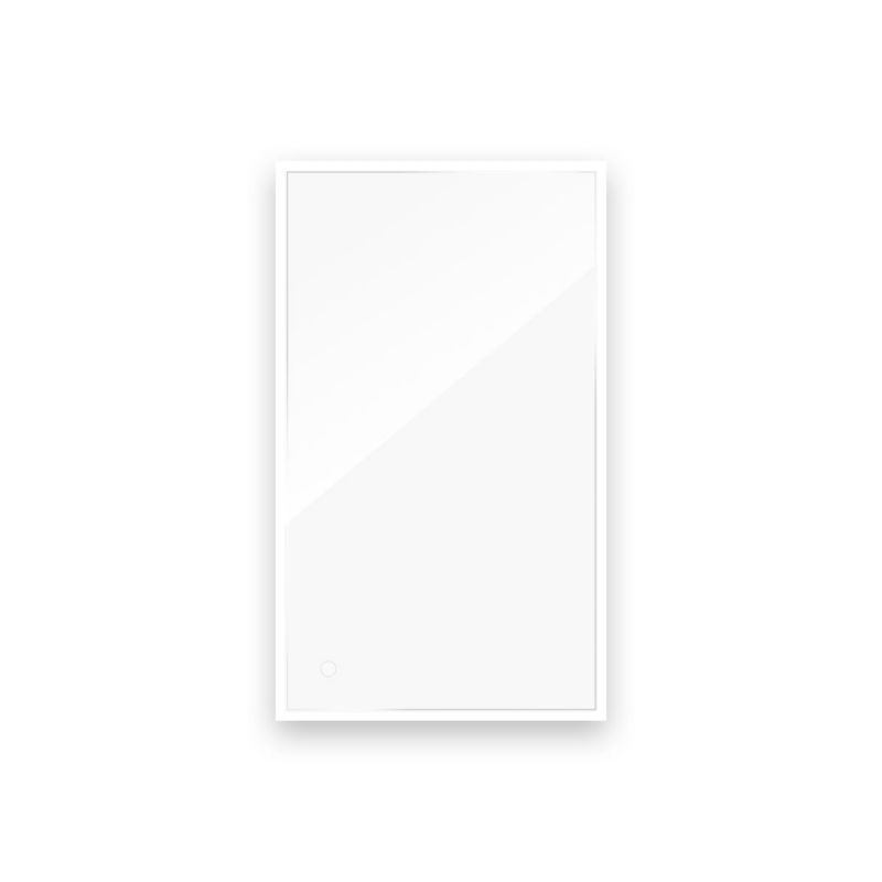 Lustro łazienkowe Oltens Nordlis LED z przodu 60x100 cm prostokątne bez ramy z matą grzewczą 1 szt.