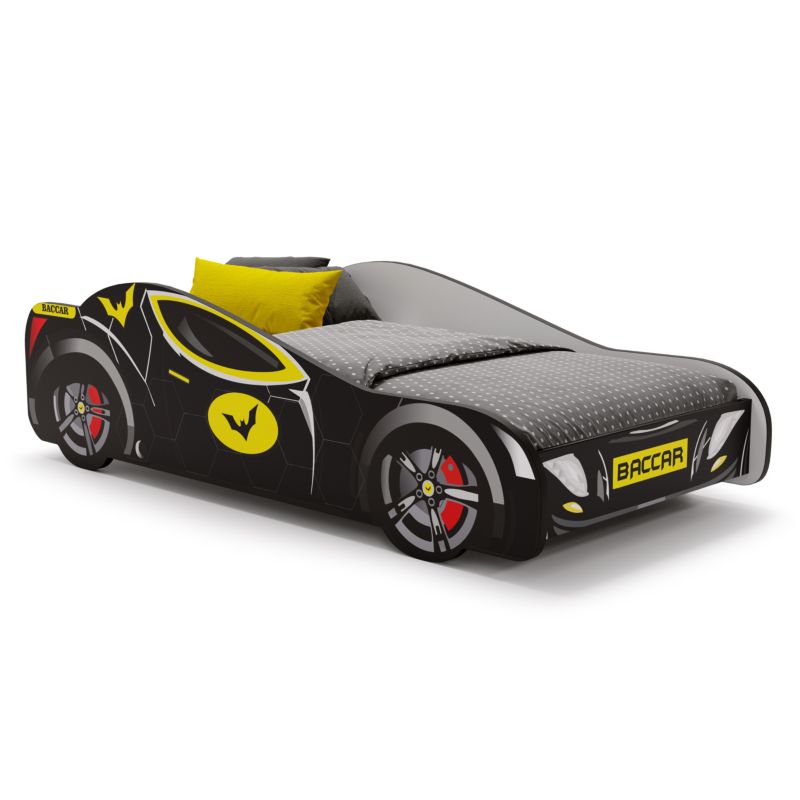 Łóżko dziecięce Kobi auto Batcar black 140x70 1 szt.