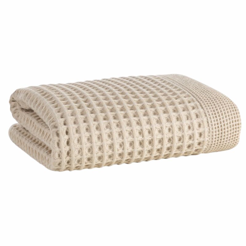 Ręcznik Kąpielowy Melo Eurofirany Bawełniany Beżowy 90X150 Cm Miękki I Chłonny 1 Szt.