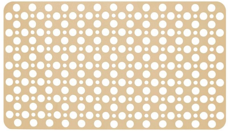Mata antypoślizgowa AWD Interior 75x43 cm beżowa TPE 1 szt.