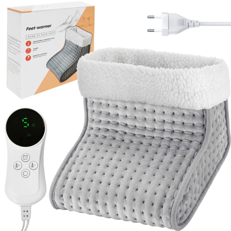 Ogrzewacz elektryczny do stóp Bauerkraft z pilotem 1 szt.