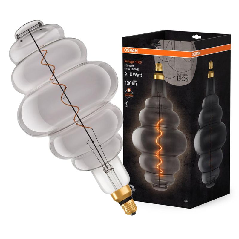 Żarówka LED Osram Dekoracyjna E27 4.8W 100lm 1800K 320st Dymiona 1 szt.