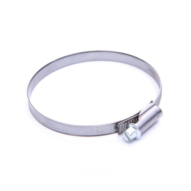 Opaska ślimakowa nierdzewna 70 - 90 mm