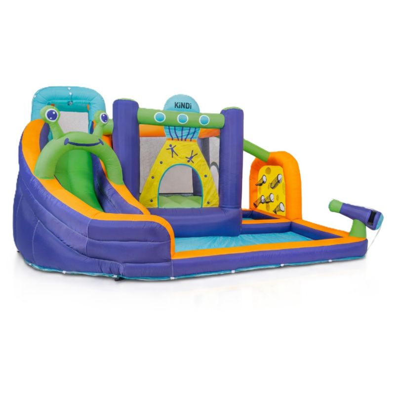 Dmuchaniec dla dzieci Thunder plac zabaw zamek armatka wodna zjeżdżalnia dmuchawa 1 szt.