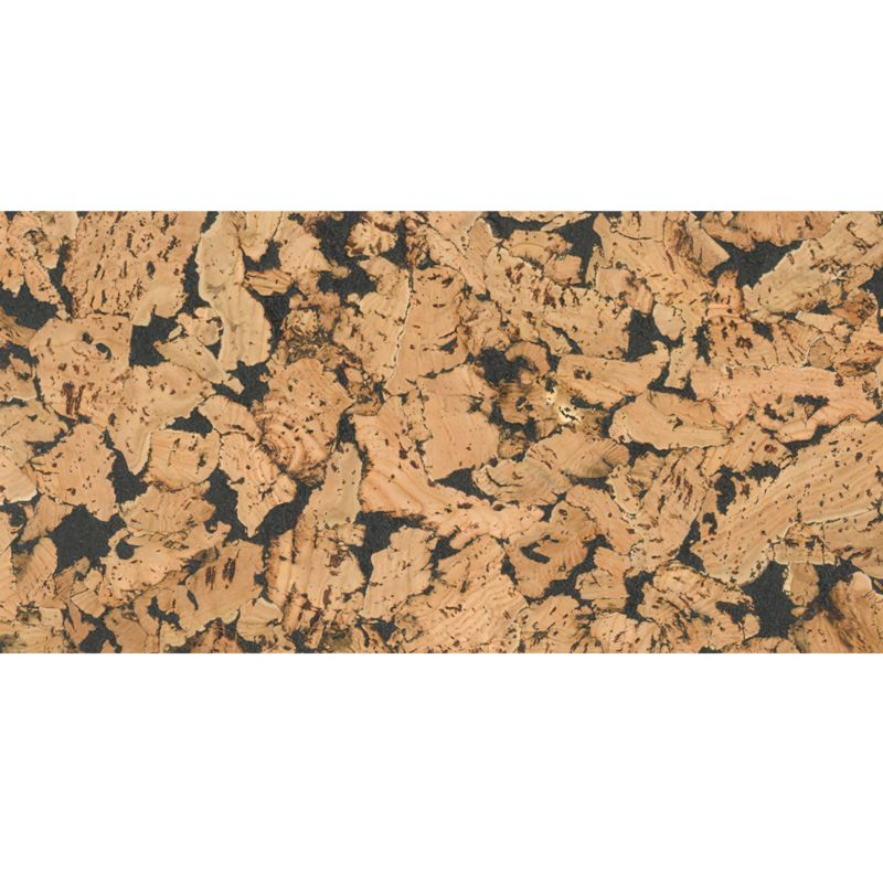 Płytki ścienne dekoracyjne z naturalnego korka - Corksystem - Czarny - 1.98 m2 1 op.