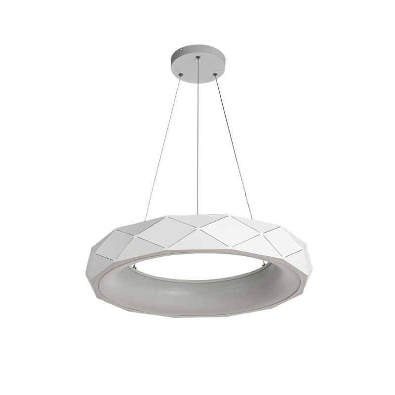 Żyrandol Light Prestige Reus biały wym: 100 x 60 x 60 cm wbudowany LED 36W 1 szt.