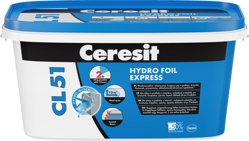 Folia izolacyjna w płynie Ceresit CL 51 15 kg