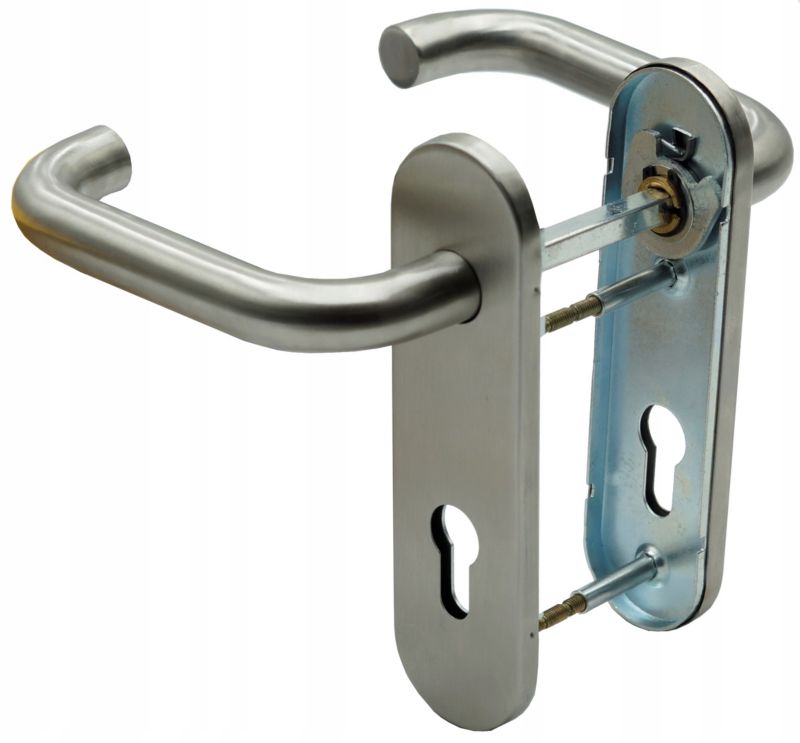 Klamka FEINZ U 72Mm Wkład Do Drzwi Technicznych Ppoż Nierdzewna Inox Bezpieczna 1 szt.