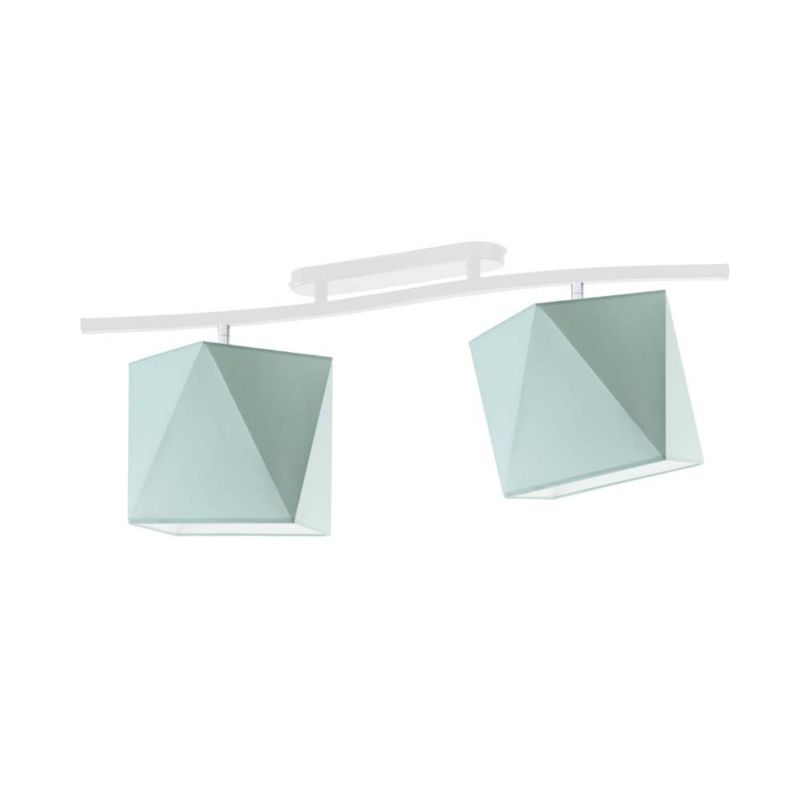 Lampa żyrandol Volta Light Factory plafon sufitowy z abażurami diament MICHELLE FALA P2 1szt.