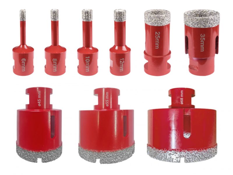 Otwornica diamentowa Modeco Expert 55 mm M14 max 12000 obr/min - blister - 1 szt.