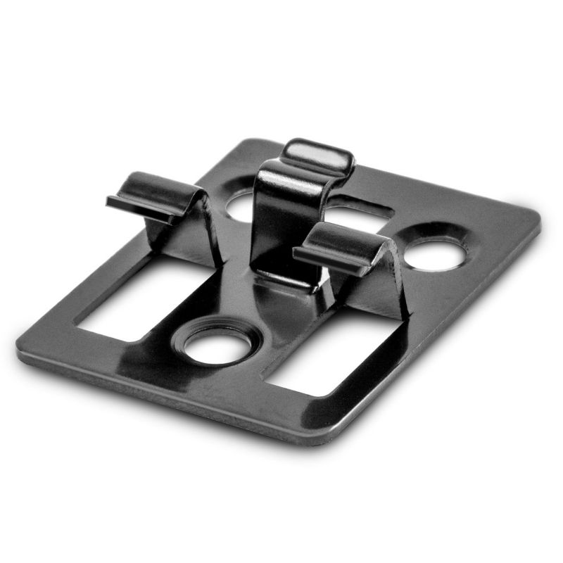 Klipsy Montazowe Zolta Metalowe Do Desek Tarasowych Kompozytowych 50 Sztuk