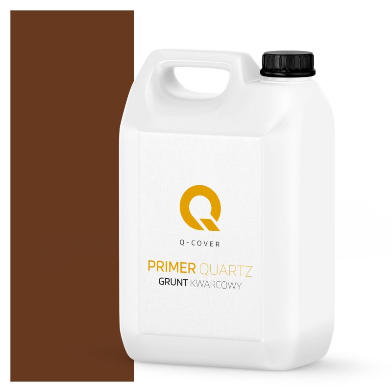 Grunt Kwarcowy pod Tynk Mozaikowy Q-Cover Brązowy M94 3KG