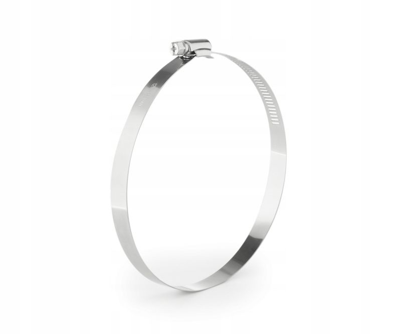 Opaska zaciskowa Polax ślimakowa 120 140 mm STAL NIERDZEWNA 10 szt.