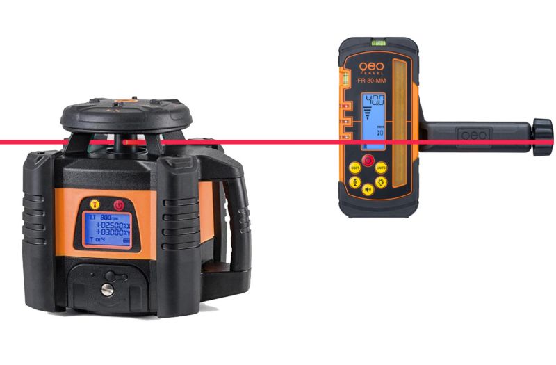 Niwelator laserowy FL 155H-G & FR 80-MM geo-Fennel 1 szt.